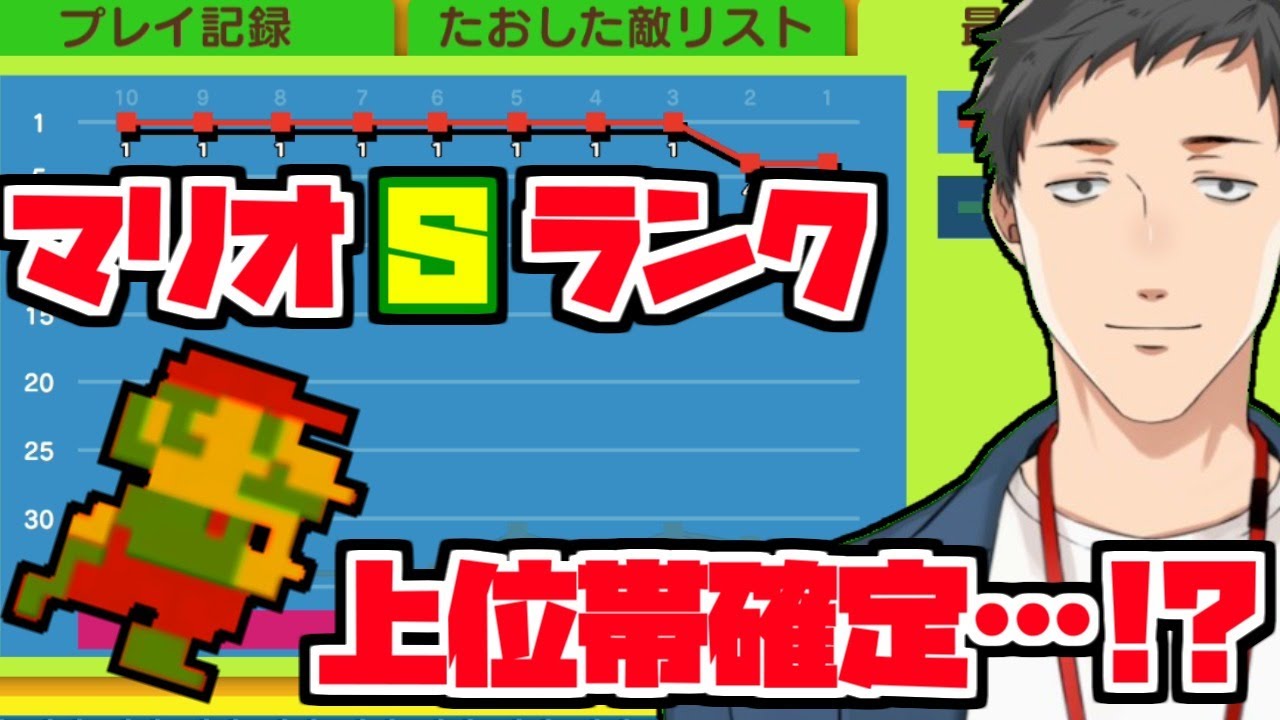 【スーパーマリオ35】8連勝達成した男が更なる連勝を狙う!【にじさんじ/社築】