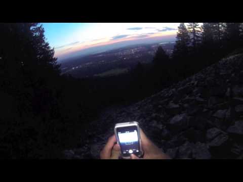 GoPro Hero 3: Flatirons Sunrise Hike