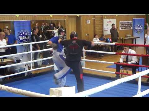 Kickboxen: Justin Müller - Thomas Schneider (WAKO BW - Pokalturnier #3)