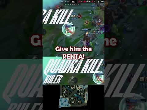 Ruler Pentakill - LPL Spring 2023 W1D1 JDG vs BLG Game 3