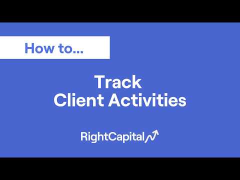 Track Client Activities (1:10)