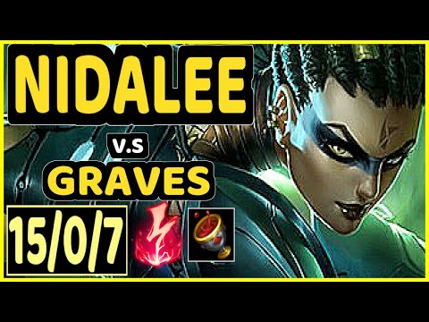 MARKOON (NIDALEE) vs GRAVES - 15/0/7 KDA JUNGLE CHALLENGER GAMEPLAY - EUW