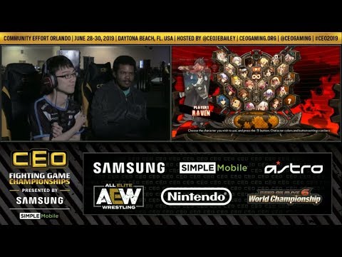 CEO 2019 GGXrD R2 Top 8 - HOTASHI vs KAZUNOKO