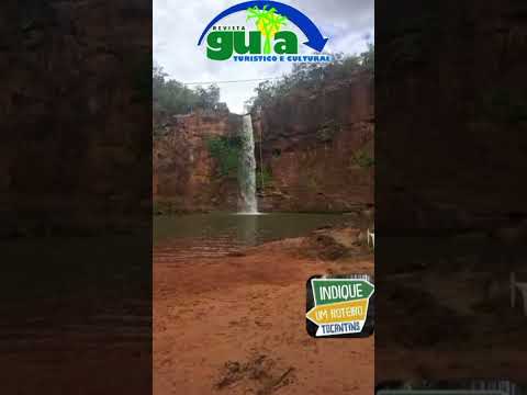 🌴🛣️Cachoeira(Remanso)  na cidade de ANGICO Tocantins Brasil.🎥 Hidevan