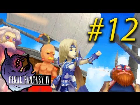 Let's Play Final Fantasy IV DS #12 - Taking to the Sky!