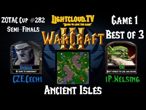 iP.Xelsing (OK) VS CZE.Cechi (UD) - WC3 G1 - ZOTAC #282 SF