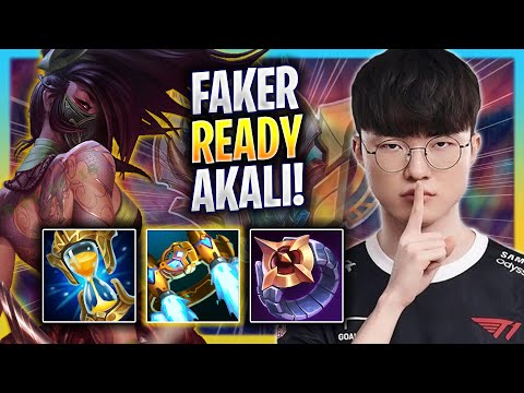 FAKER IS READY TO PLAY AKALI! - T1 Faker Plays Akali MID vs Lissandra! | Bootcamp 2023
