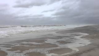 preview picture of video 'Storm Sandy ocean beach footage Long Island NY'