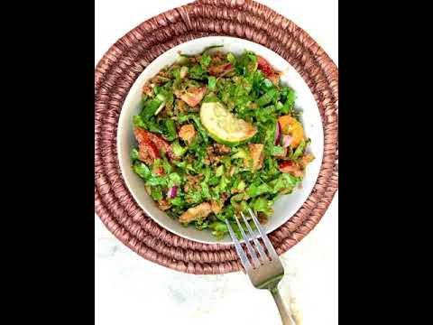How to Make the Popular Northern Nigerian Salad | KWADO: #lettuce #localsalad #kwado