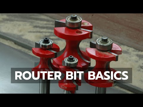 WOODWORKING HOW-TO: Router Bit Basics