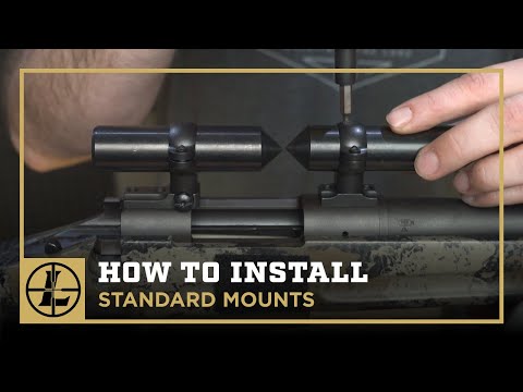 How To Install Standard Scope Mounts