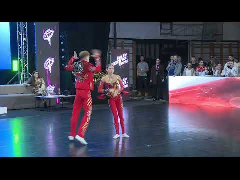 Juniors, POL HEGER Hanna - KATRENKO Dmytro, 7. Place  [www.rokenrol.cz]