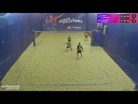 21:35 D. Kliuiev / M. Sydorenko - A. Yermakov / V. Dudnyk 29.04.2023 | Winners Beach Volleyball