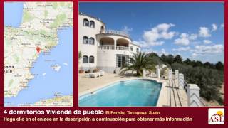 preview picture of video '4 dormitorios Vivienda de pueblo se Vende en El Perello, Tarragona, Spain'