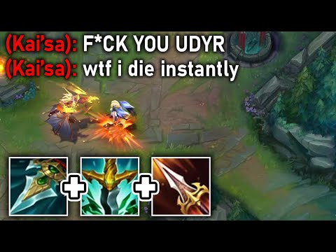 I made the enemy Kai'sa want to never play League of Legends again... (LETHAL UDYR)