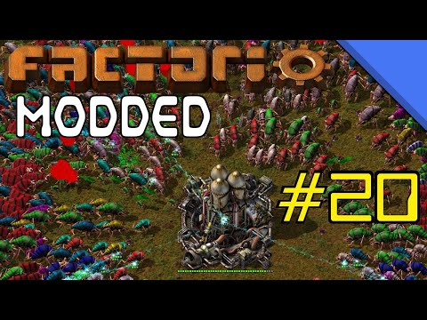Military Science time | Factorio gameplay with mods ep20