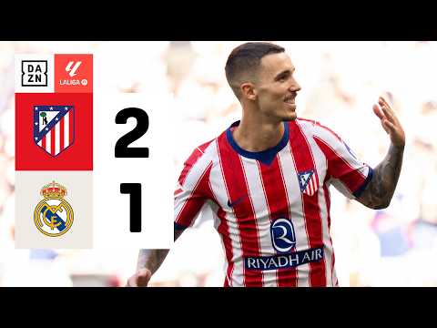 Resumen Atlético de Madrid vs Real Madrid Jornada 7