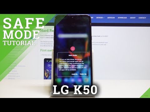 How to Enter Safe Mode in LG K50 - Boot LG into Safe Mode