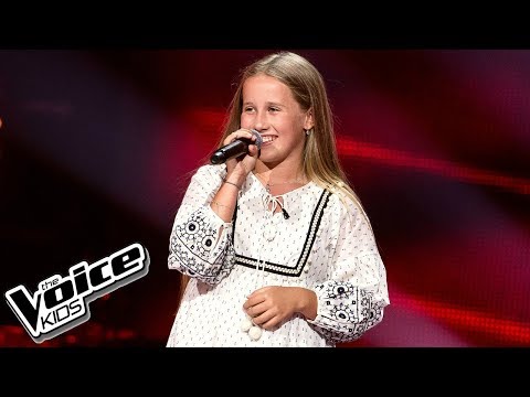 Gabrysia Grzyb - "Nie wierz mi, nie ufaj mi" - Przesłuchania w ciemno - The Voice Kids Poland 2