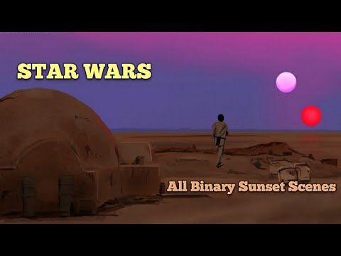 Star Wars: All Binary Sunset Scenes