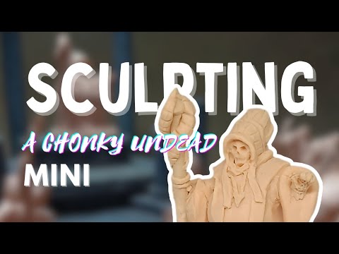 Sculpting my custom Ossified Undead warband - Soul Master