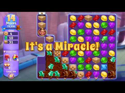Wonka's World of Candy Level 384 NO BOOSTERS - A S GAMING
