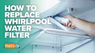 How to Replace EveryDrop Whirlpool Fridge Ice & Water Filter Part # EDR4RXD1
