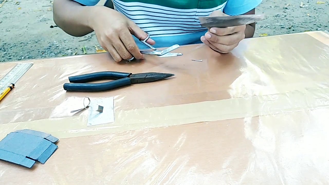 How To Make Rectangular Tray Using Sheet Metal.