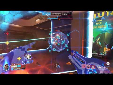 18k dmg! LhCloudy Dominating with Domina | Overwatch new tank gameplay