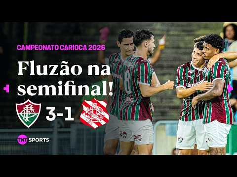 FLUMINENSE 3X1 BANGU - MELHORES MOMENTOS - CAMPEONATO CARIOCA 2026