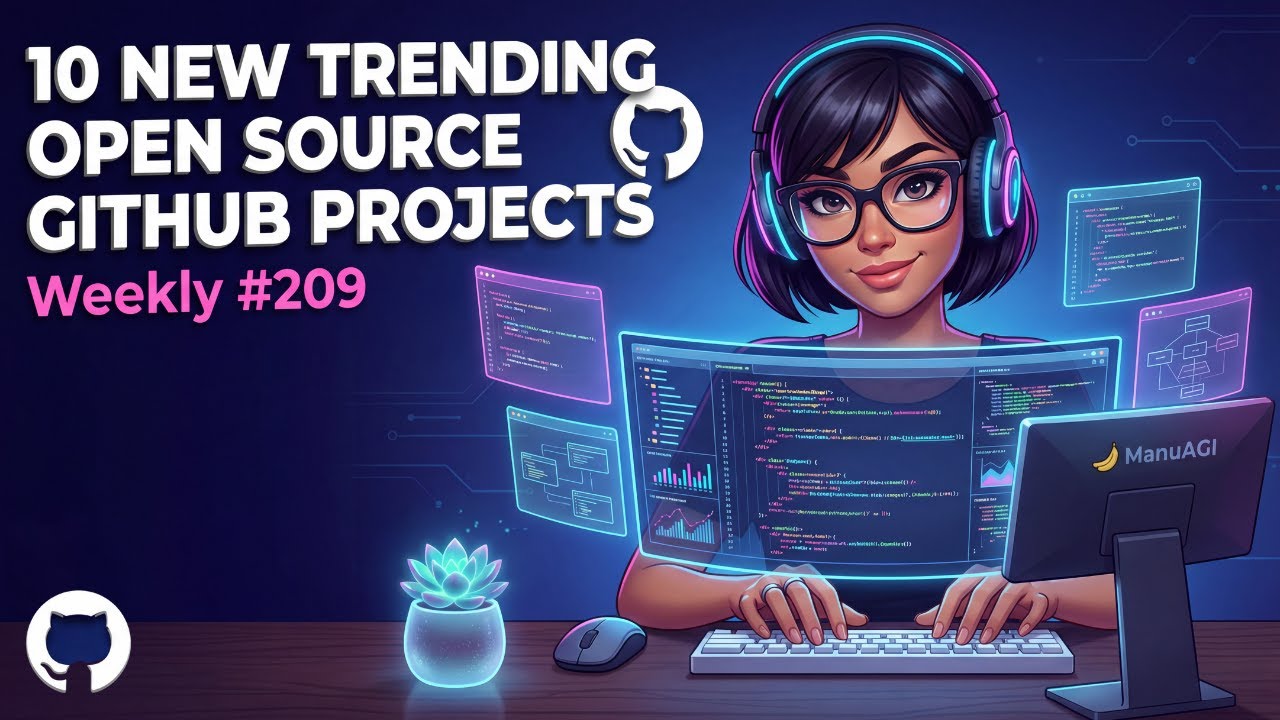 Trending GitHub Projects This Week: Open Source AI Tools, Dev Kits & Cloud Platforms #209