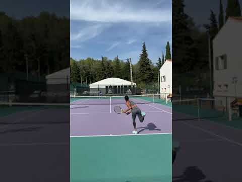 All In Tennis Academy - Strong point by Lola Marandel #shorts