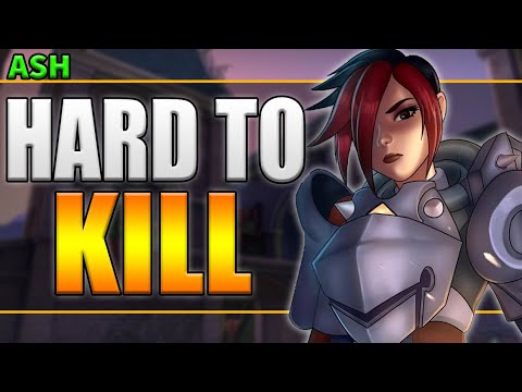 ASH HAS CRAZY SUSTAIN! (110K DAMAGE) | Paladins