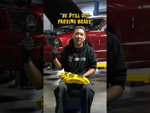 Overkill brakes for a v6 mustang?