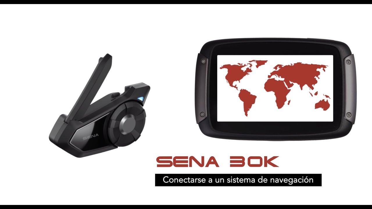 ¿Cómo conecto mi Sena 30K a un sistema de navegación?