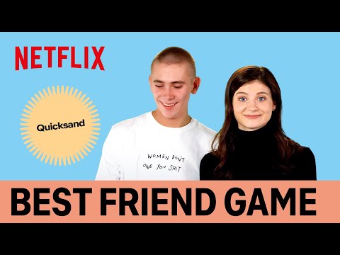 Best Friend Game with Quicksand’s Hanna Ardhén and Felix Sandman | Netflix