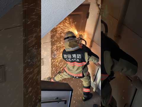 日本の消防士が凄すぎる#警察 #消防士 #shorts