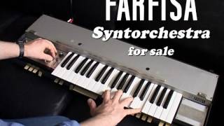 Video thumbnail for FARFISA Syntorchestra String Synthesizer by boogie-boutique