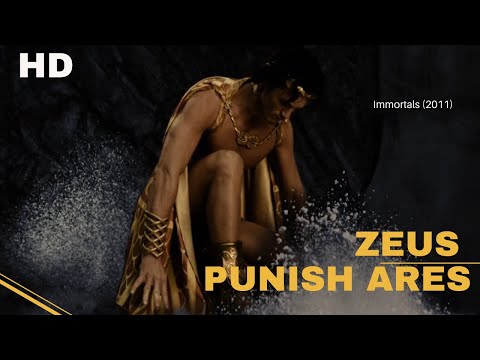 Immortals (2011) - Zeus punish Ares