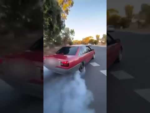 VN 5L Commodore burnout #holden #holdencommodore #v8 #vn #burnout #skids #manual #aussie