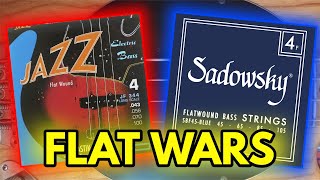 Video thumbnail for FLAT WARS : Thomastik JF344 vs Sadowsky SBF45 on Music Man StingRay [NO TALKNG] by Bart FUNK Bass