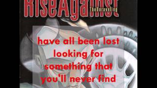 [Lyrics] Rise Against - Join The Ranks