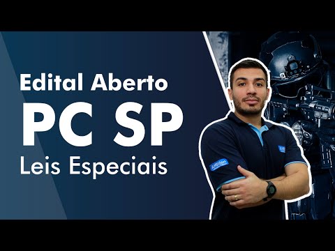 Aula de Leis Especiais para Concurso PC SP - AlfaCon