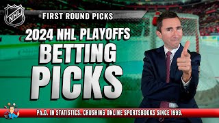 NHL PLAYOFFS BETTING PICKS  | FIRST ROUND PREDICTIONS BY PROFESSOR MJ #nhlpicks