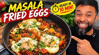 Masala Fried Eggs in 10 Minutes! Easy & Delicious Egg Recipe