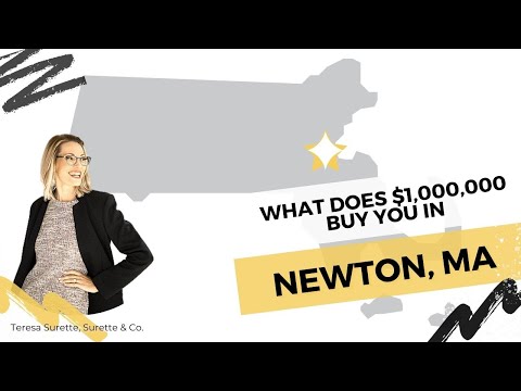 What does $1 million buy you in Newton, MA?