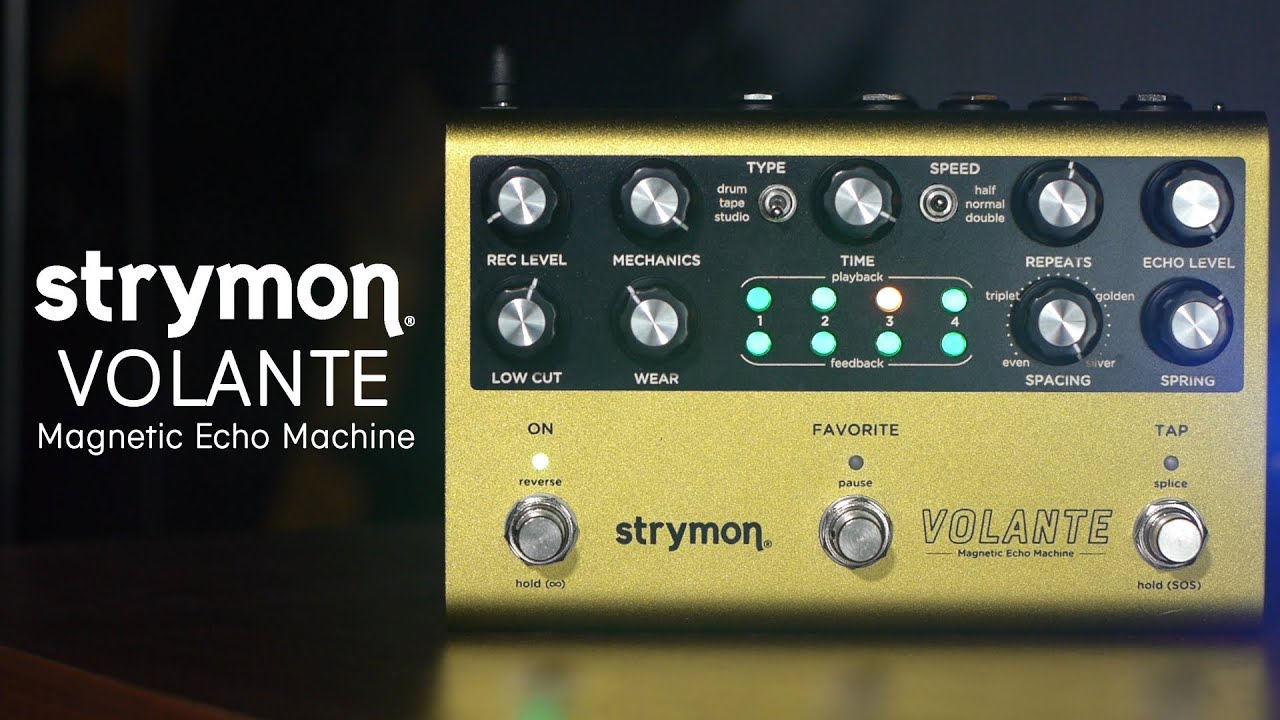 Volante Magnetic Tape Delay - Delay Pedal - Strymon Volante Magnetic Tape Delay - Delay Pedal - Strymon