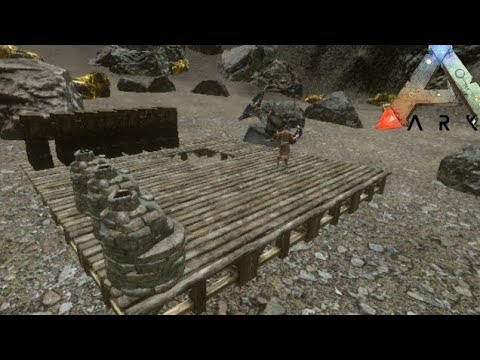 Ark mobile #7 Farmando metal no vulcão