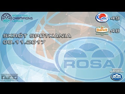 Skrót meczu ROSA Radom - Banvit Bandirma #basketballCL