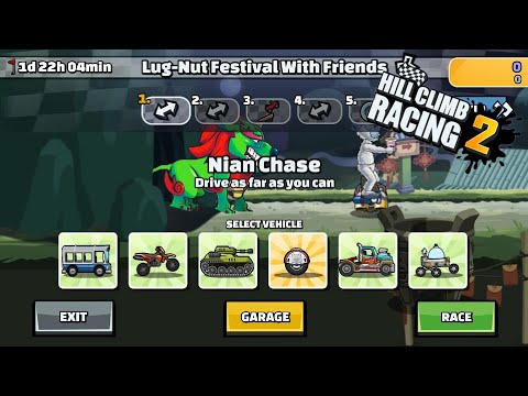 Hill Climb Racing 2 New Team Event Lug-Nut Festival With Friends